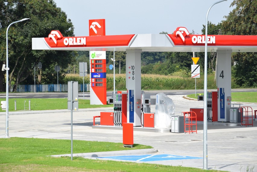 Stacja paliw Orlen powstała przy obwodnicy Kędzierzyna-Koźla
