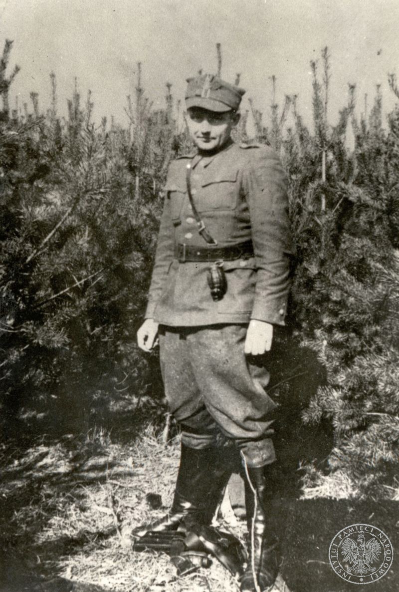 1. Por. Zdzisław Broński „Uskok”, wiosna 1946 r. (AIPN).