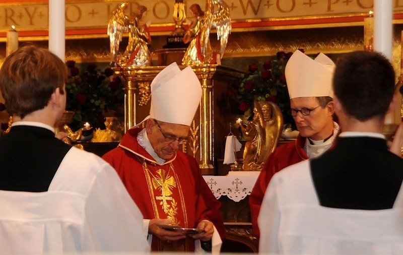 Relikwie błogosławionego księdza Karola w Szczecinie