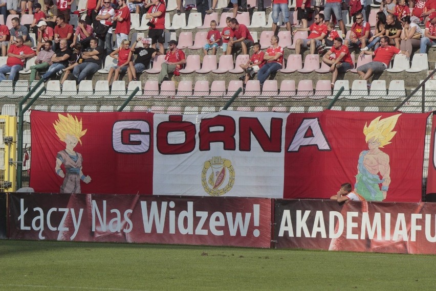 Kibice na meczu Widzew Łódź - Miedź Legnica [ZDJĘCIA+FILM]