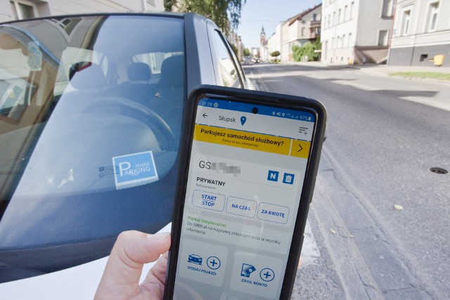 Strefa Płatnego Parkowania w Słupsku. Mieszkańcy mają prawo do wykupienia tańszego abonamentu na parkowanie na danej ulicy i obok niej.