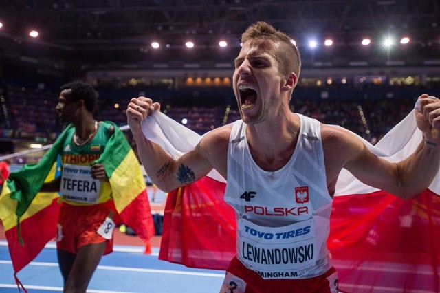 Marcin Lewandowski w Birmingham został sensacyjnym wicemistrzem świata na 1500 m
