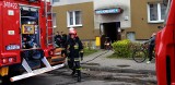 Nowy Sącz. Pożar w bloku przy ul. Grota Roweckiego [ZDJĘCIA, WIDEO]