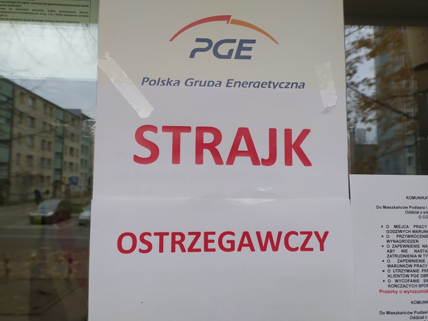 Dzisiaj (28 października) w białostockim oddziale PGE Obrót...