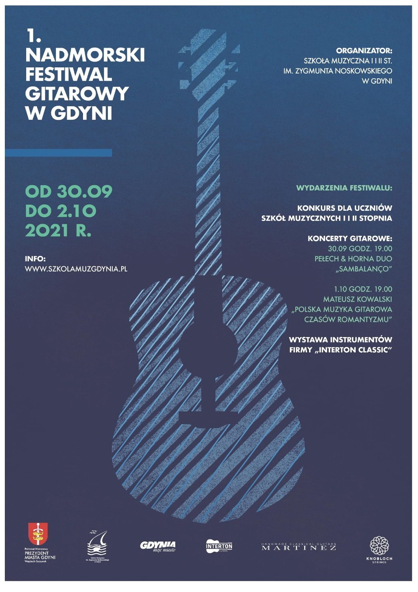 Rozpoczął się 1. Nadmorski Festiwal Gitarowy w Gdyni. Koncerty, konkurs i wystawa [30.09-2.10.2021]