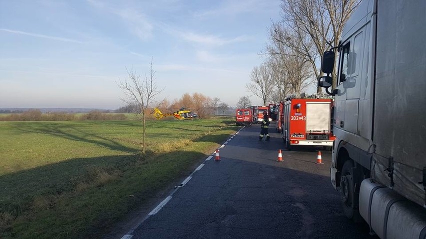 Wypadek w Promnie. Jedna osoba zginęła