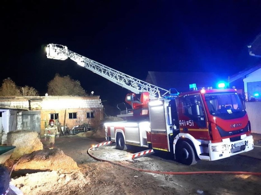 Jak relacjonuje oficer prasowy grodziskiej straży pożarnej...