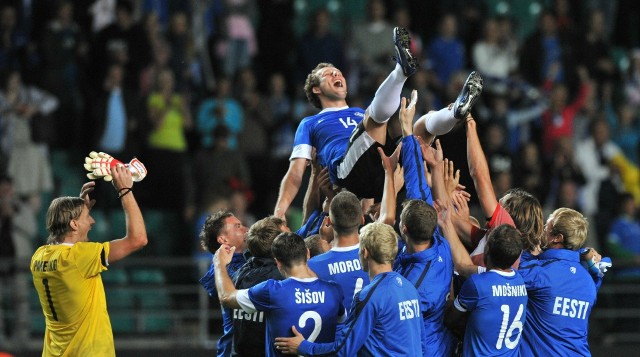 Konstantin Vassiljev wie, jak strzelać gole reprezentacji Polski... warto pamiętać, co się wydarzyło 15 sierpnia 2012 roku na stadionie w Tallinnie...