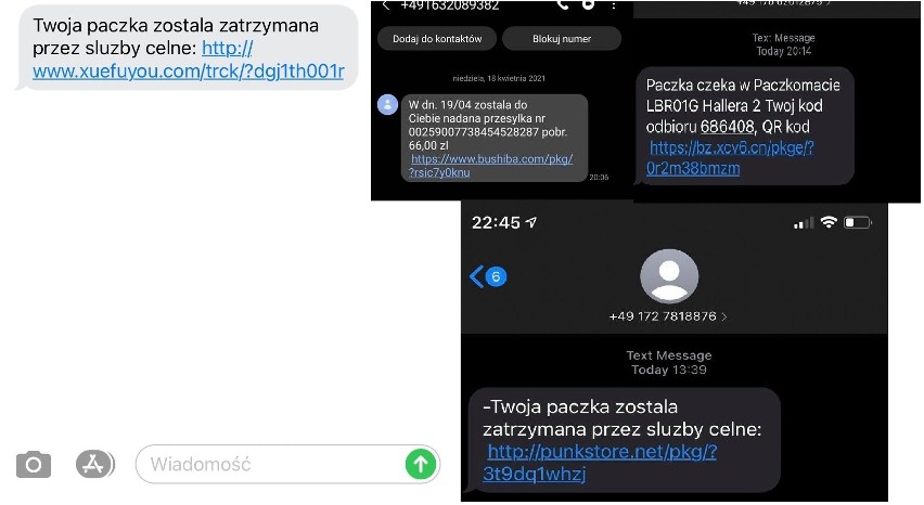 Fałszywe wiadomości od złodziei. Uważaj na SMS-y od „służb celnych” i od „kuriera”. Kliknięcie może oznaczać nawet utratę pieniędzy z konta