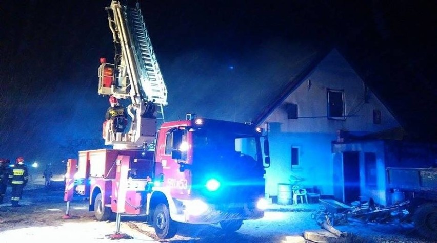 Tragedia w Dusznikach. W pożarze domu zginęła dwójka dzieci