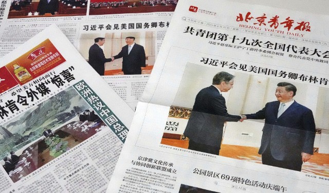Dwudniowa wizyta Blinkena w Pekinie zakończyła się rozmową z Xi Jinpingiem