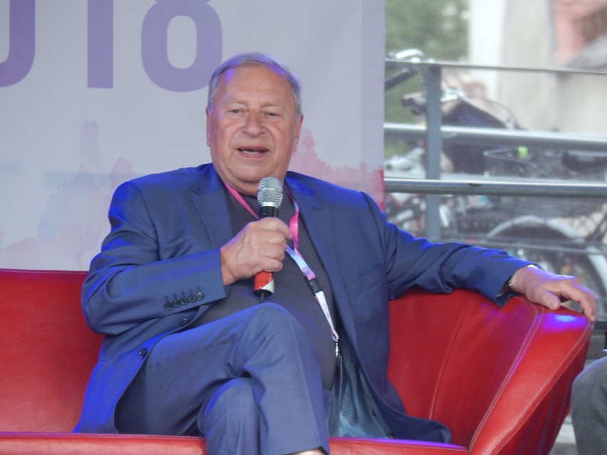 Jerzy Stuhr był gościem 3. Festiwalu Książki w Opolu.