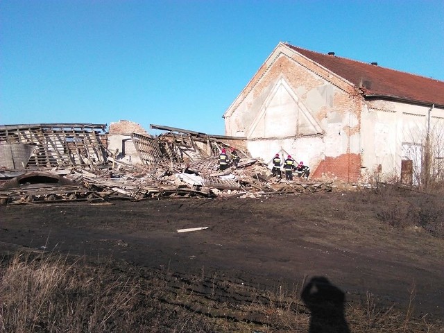 Budynek, który runął znajdował się przy ul. Jagiellończyka.