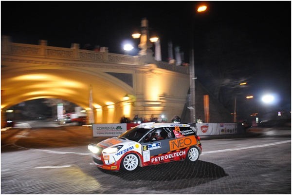 Fot.Topex. Jan Chmielewski i Grzegorz Dachowski (Neo Rally Team)