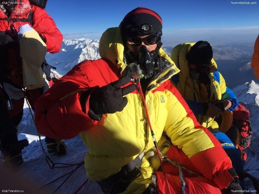 Kielecki przedsiębiorca i społecznik Kamil Suchański zdobył Mount Everest