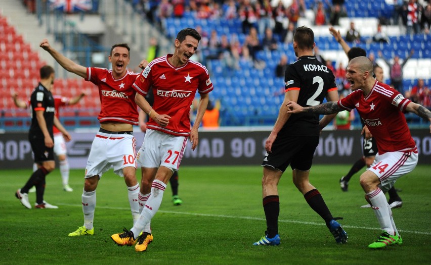 Górnik Zabrze przegrał 3:1 z Wisłą Kraków