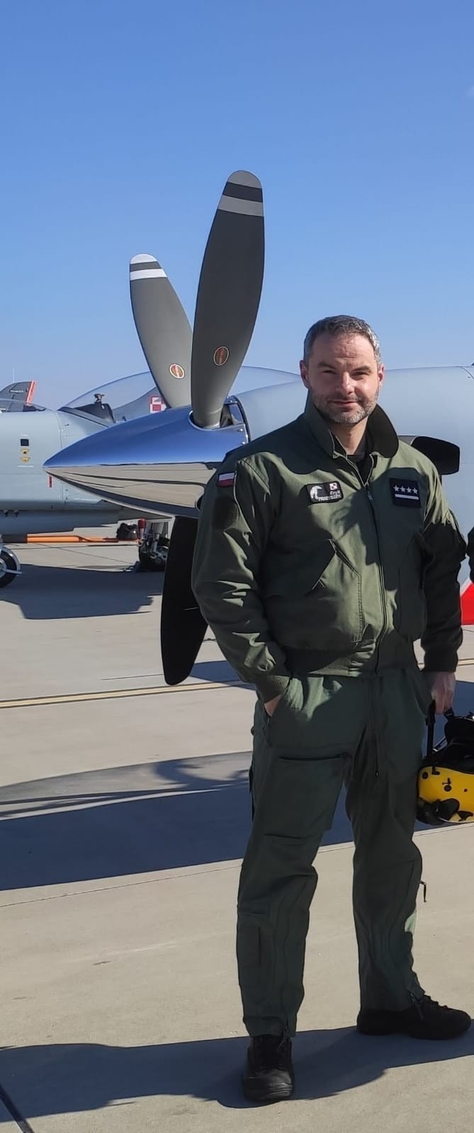 Kapitan Eryk Parzyszek nowym pilotem w wojskowym Zespole Akrobacyjnym „Orlik”