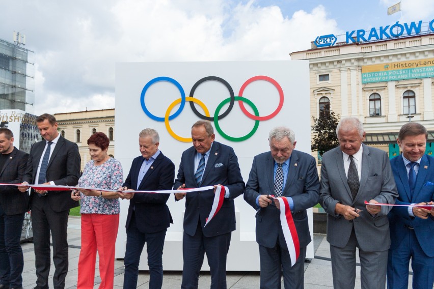 Kraków. Gwiazdy sportu na otwarciu wystawy „Od 100 lat na olimpijskim szlaku” [ZDJĘCIA]