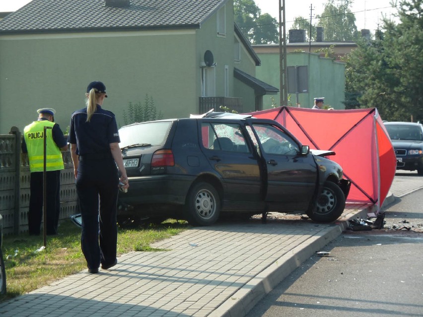 Nagodziesze: Śmiertelny wypadek na ul. Starożytnej