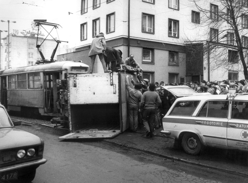 Wypadek na Szewskiej, 14 marzec 1986 rok