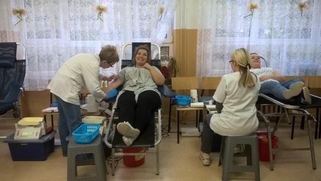   Uczniowie Zespołu Szkół Zawodowych nr 1 oddali 14,5 litra krwi.