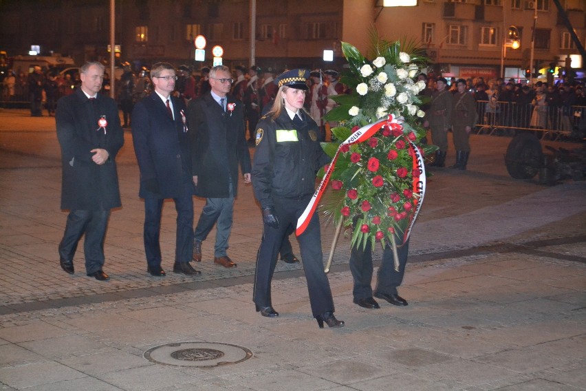 Święto Niepodległości w Częstochowie. Główne uroczystości na Placu Biegańskiego [ZDJĘCIA]