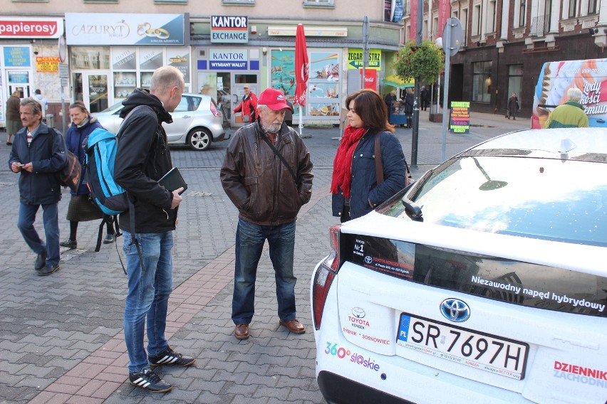 Akcja #360Śląskie w Sosnowcu. Zobaczcie, kogo spotkaliśmy