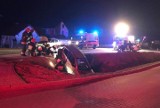 Wypadek na DK 75 w Nowej Wsi. Trzy osoby zabrane do szpitala [ZDJĘCIA]