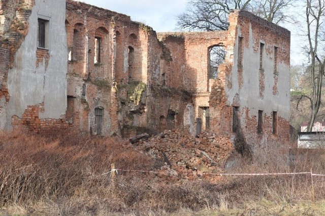 Zamek Piastowski w Krośnie Odrzańskim jest w coraz gorszym stanie.