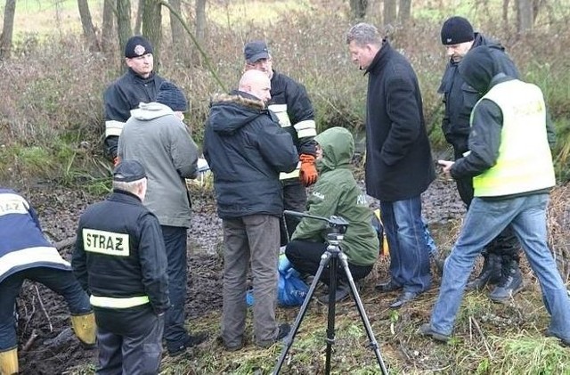 Poszukiwanie zwłok dziecka w Hipolitowie