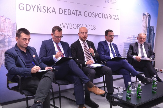 Gdyńska Debata Gospodarcza Wybory 2018 odbyła się w czwartek 27.09.2018 r. w w siedzibie Wyższej Szkoły Bankowej w Gdyni