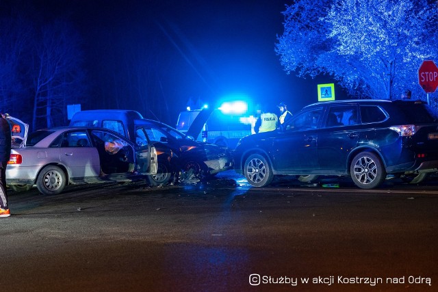 Do groźnego wypadku doszło na skrzyżowaniu ul. Gorzowskiej i Północnej w Kostrzynie.