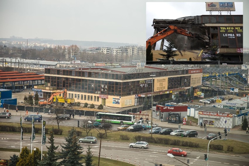 Zobacz, jak wyglądała rozbiórka dworca PKS w Białymstoku. Od...