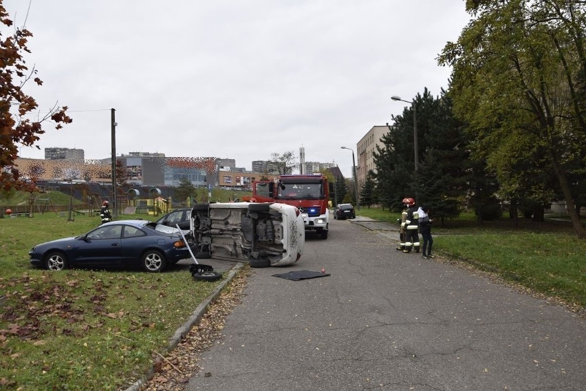 Na Osiedlu Legionów w Tarnowie pojawiła się straż pożarna i...