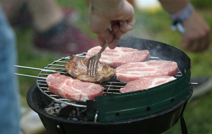 Wielkie grillowanie na tzw. Wittigowie, czyli w miasteczku...