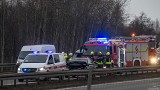 Zderzenie pojazdów na A4 w okolicy Kryspinowa. Utrudnienia w ruchu