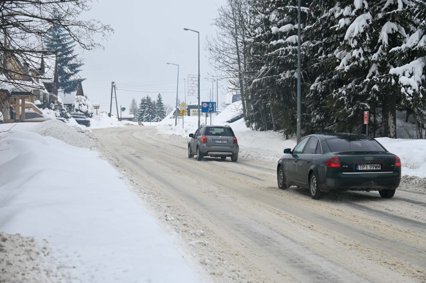 Tak wyglądało Zakopane rano w piątek, 3 lutego 2023