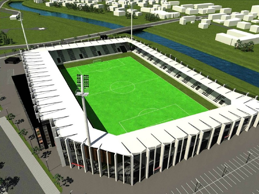 Nowy Sącz. Projekt nowego stadionu Sandecji wymaga poprawek. Czy to opóźni rozpoczęcie inwestycji?