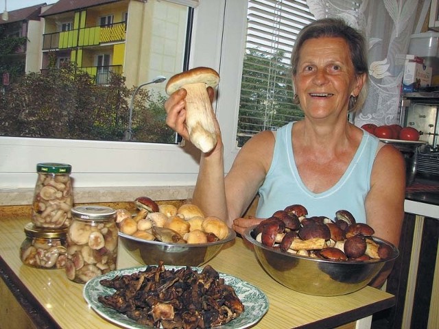 &#8211; Na grzyby jeździmy wspólnie z sąsiadami &#8211; mówi Felicja Żukowska z Bielska Podlaskiego