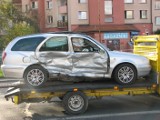 Wrocław: Wypadek na Długiej. Trzy osoby zostały ranne (ZDJĘCIA)