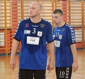 Tomasz Matoszko (od lewej) i Lucjan Galus nie wypadli źle w konfrontacji z mocnym zespołem z  Niemiec.