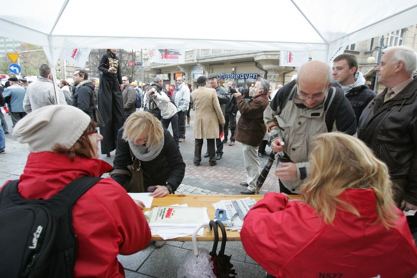 Złoty Donek, czyli "pomnik" premiera Tuska w Katowicach