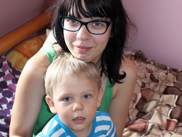 Każdą wolną chwilę Magda poświęca małemu synkowi Tymkowi, który uwielbia bawić się ze swoją mamą.