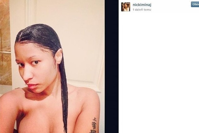 Nicki Minaj (fot. screen Instagram.com)