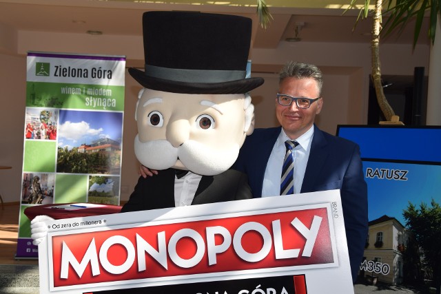 Spotkanie w Palmiarni z okazji promocji zielonogórskiej edycji Monopoly