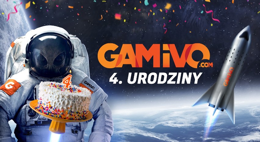 Poznań: GAMIVO przygotowało kosmiczne atrakcje – w programie m.in. lot wirtualną rakietą, konkurs na przebranie i wielka wyprzedaż