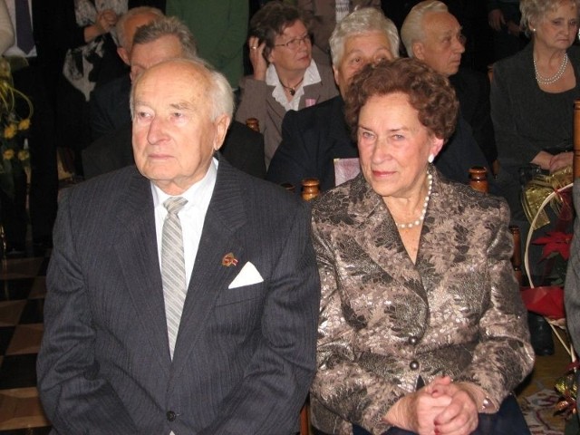 Danuta i Wojciech Targowscy obchodzili diamentowe gody, czyli 60. rocznicę ślubu.    