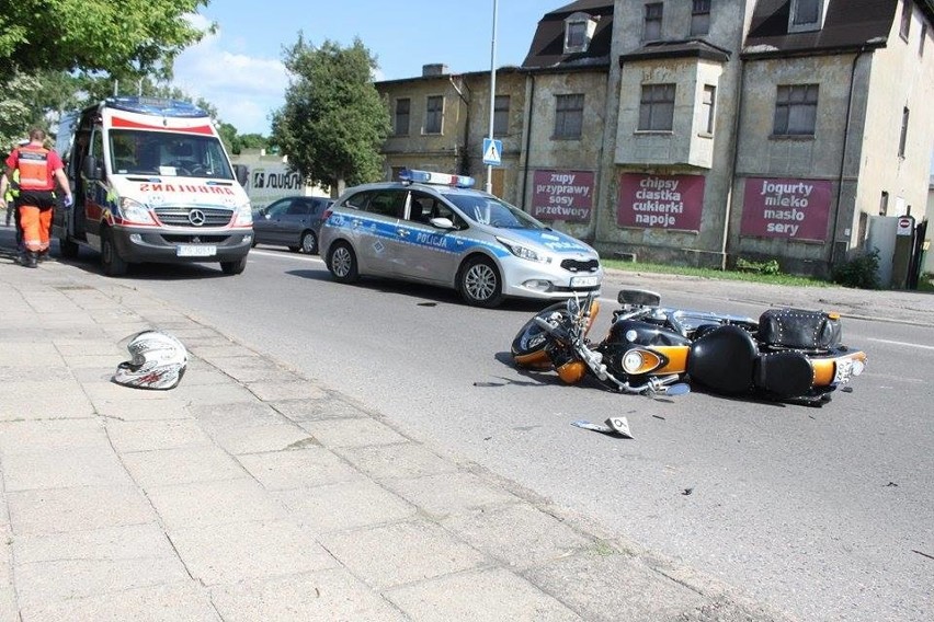 Na ulicy Szczecińskiej w Koszalinie doszło do wypadku...