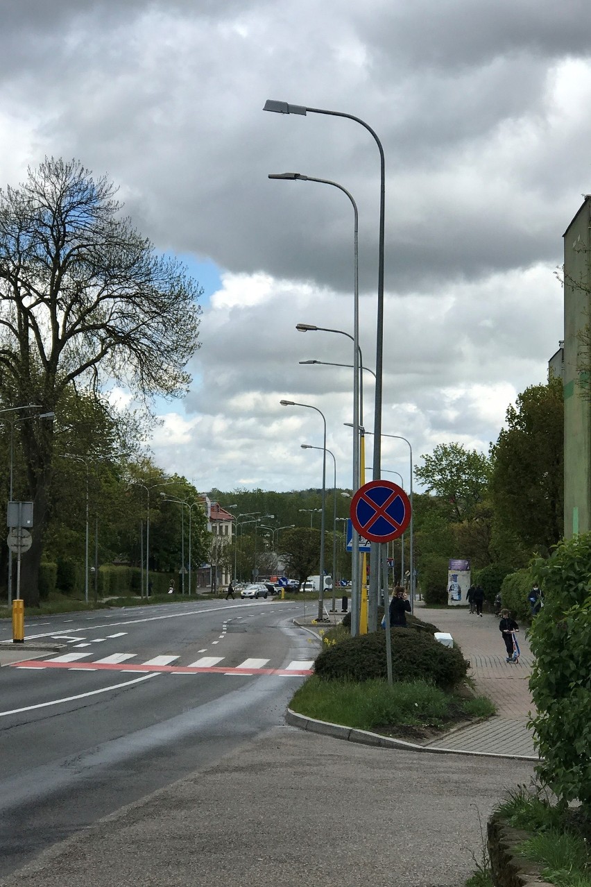 Antenki na lampach w Słupsku. Czy w mieście zakładana jest sieć 5G?