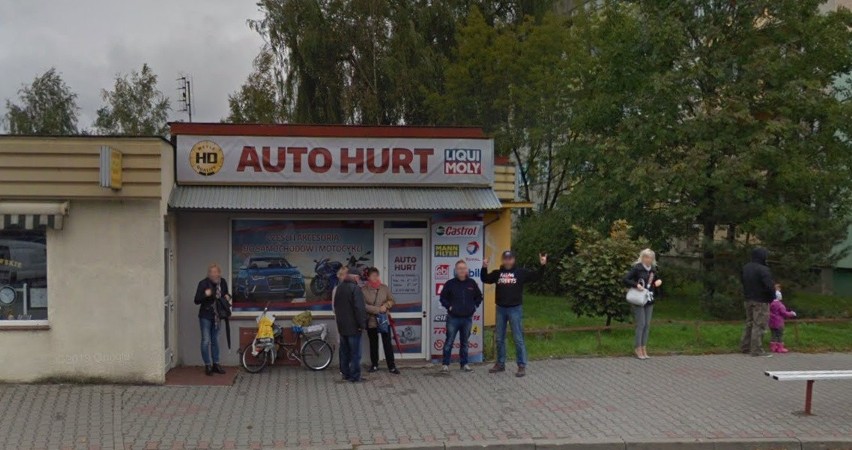 Kamera Google Street View uchwyciła mieszkańców Brodnicy w...